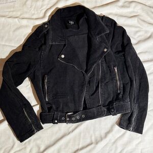 VICI Pocketed Corduroy Moto Jacket